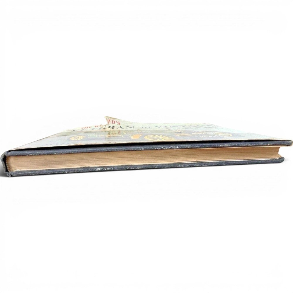 Book The Worlds Veteran to Vintage Cars Doubleday Hardcover 1960s Classic Decor - Picture 3 of 10